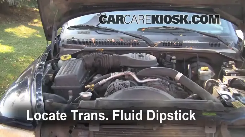 1999 Dodge Durango SLT 5.9L V8 Transmission Fluid Add Fluid